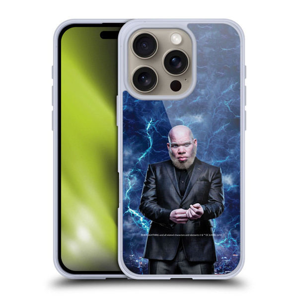 Black Lightning Characters Tobias Whale Soft Gel Case for Apple iPhone 16 Pro
