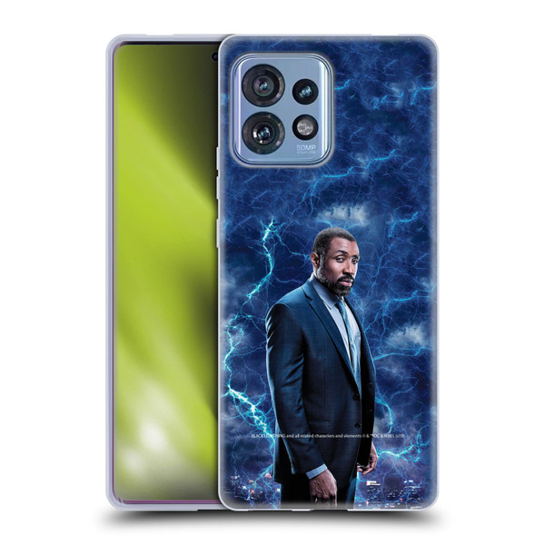 Black Lightning Characters Jefferson Pierce Soft Gel Case for Motorola Moto Edge 40 Pro