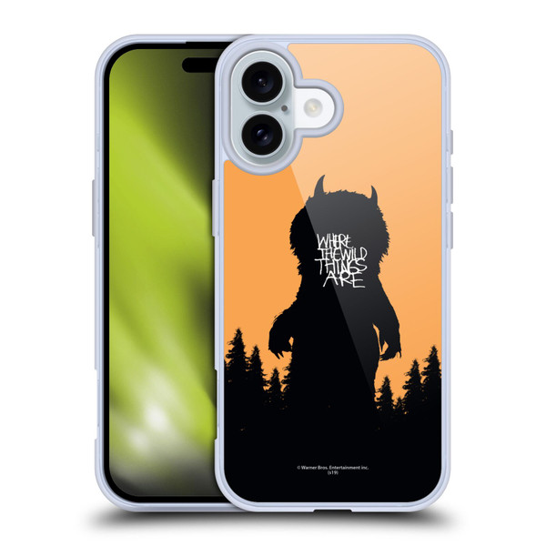 Where the Wild Things Are Movie Graphics Forest Soft Gel Case for Apple iPhone 16