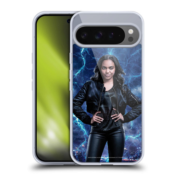 Black Lightning Characters Jennifer Pierce Soft Gel Case for Google Pixel 9 Pro XL