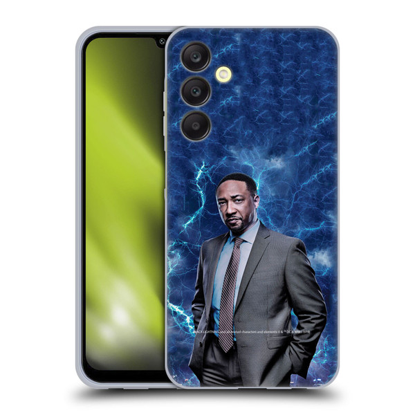 Black Lightning Characters William Henderson Soft Gel Case for Samsung Galaxy A25 5G