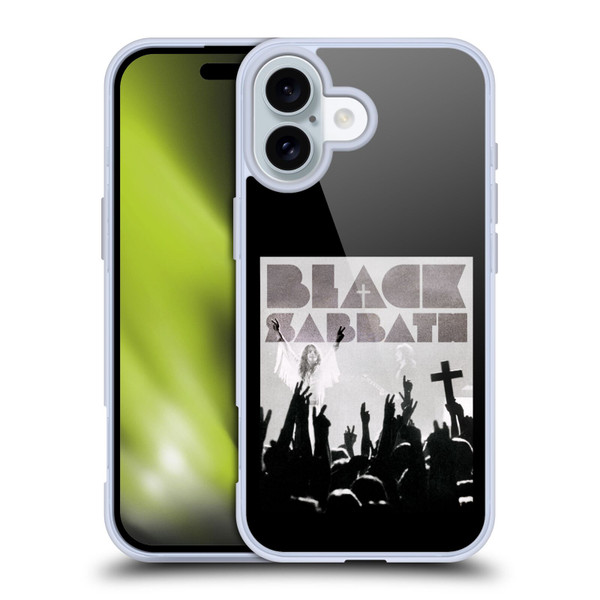 Black Sabbath Key Art Victory Soft Gel Case for Apple iPhone 16