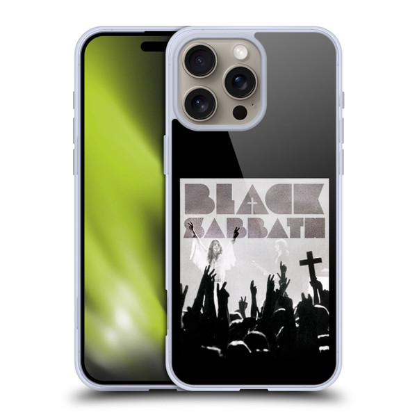 Black Sabbath Key Art Victory Soft Gel Case for Apple iPhone 16 Pro Max