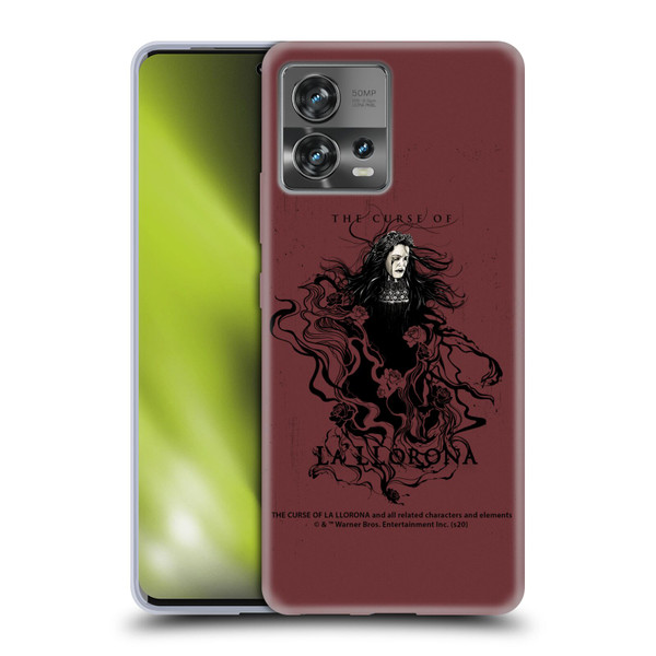 The Curse Of La Llorona Graphics Weeping Lady 2 Soft Gel Case for Motorola Moto Edge 30 Fusion