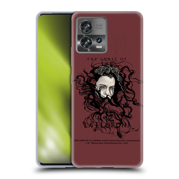 The Curse Of La Llorona Graphics Weeping Lady Soft Gel Case for Motorola Moto Edge 30 Fusion