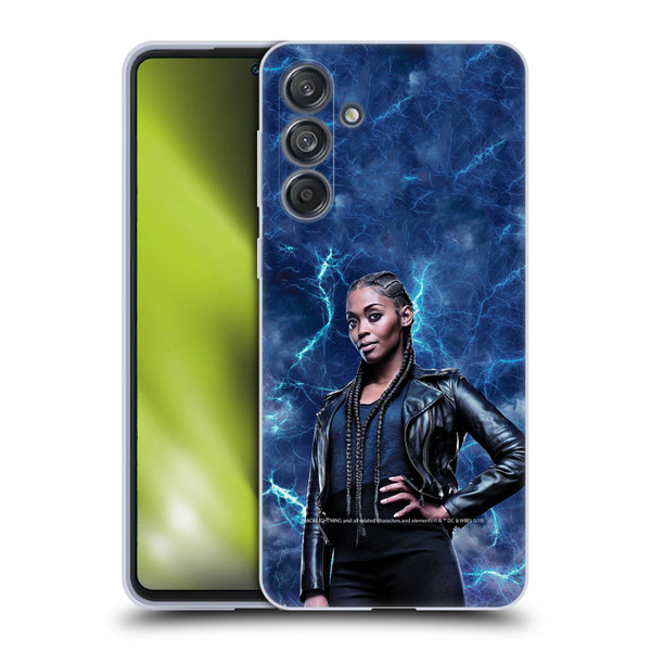 Black Lightning Characters Anissa Pierce Soft Gel Case for Samsung Galaxy M55 5G