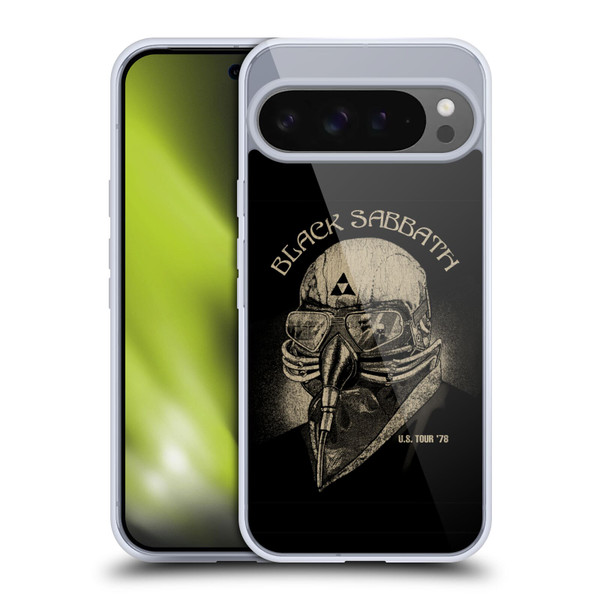 Black Sabbath Key Art US Tour 78 Soft Gel Case for Google Pixel 9 Pro XL