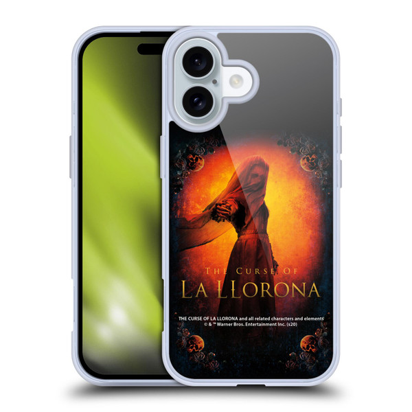The Curse Of La Llorona Posters Skulls And Roses Soft Gel Case for Apple iPhone 16