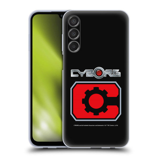 Cyborg DC Comics Logos Retro Soft Gel Case for Samsung Galaxy M15/F15 5G