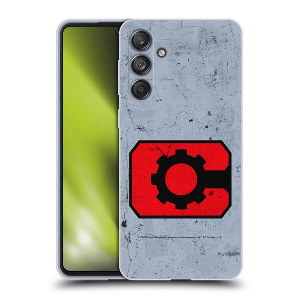 Cyborg DC Comics Logos Classic Soft Gel Case for Samsung Galaxy M55 5G