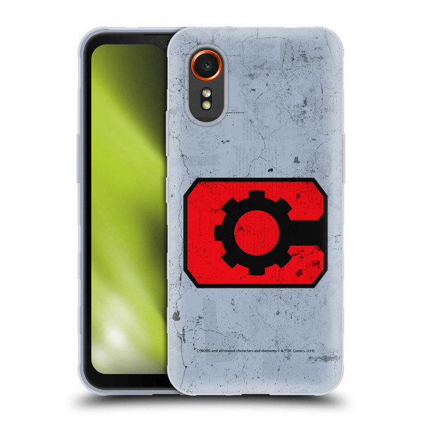 Cyborg DC Comics Logos Classic Soft Gel Case for Samsung Galaxy Xcover7 5G