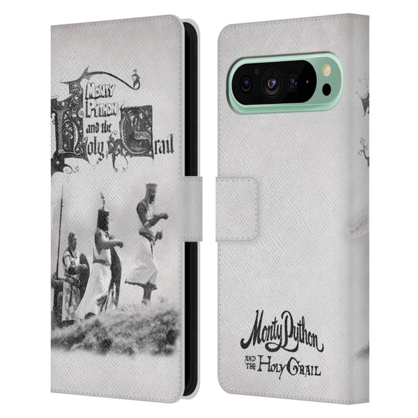 Monty Python Key Art Holy Grail Leather Book Wallet Case Cover For Google Pixel 9 Pro XL