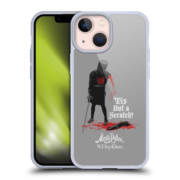 Monty Python Key Art Tis But A Scratch Soft Gel Case for Apple iPhone 13 Mini
