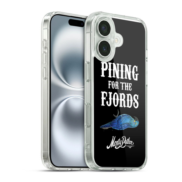 Monty Python Key Art Pining For The Fjords Soft Gel Case for Apple iPhone 16 & MagSafe