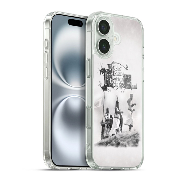 Monty Python Key Art Holy Grail Soft Gel Case for Apple iPhone 16 Plus & MagSafe