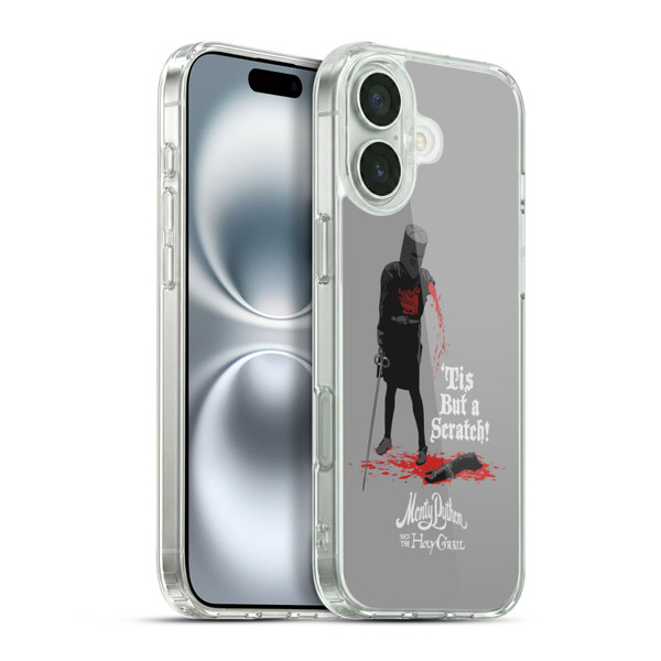 Monty Python Key Art Tis But A Scratch Soft Gel Case for Apple iPhone 16 Plus & MagSafe