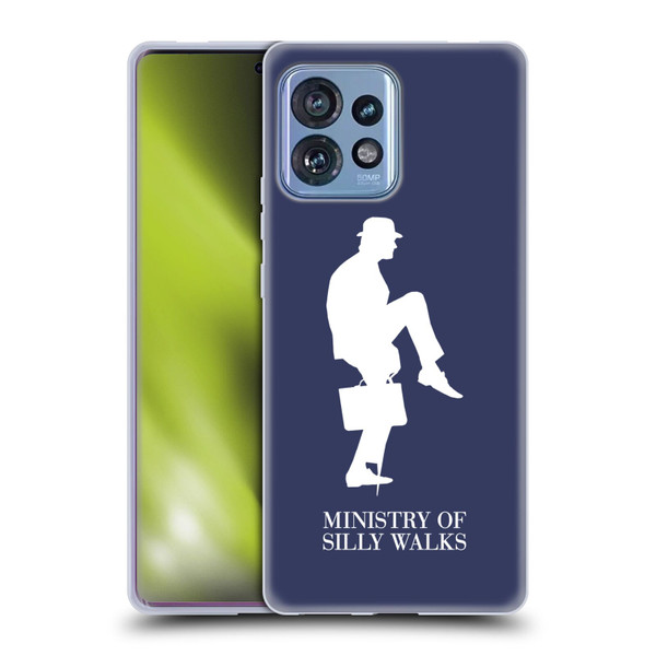 Monty Python Key Art Ministry Of Silly Walks Soft Gel Case for Motorola Moto Edge 40 Pro
