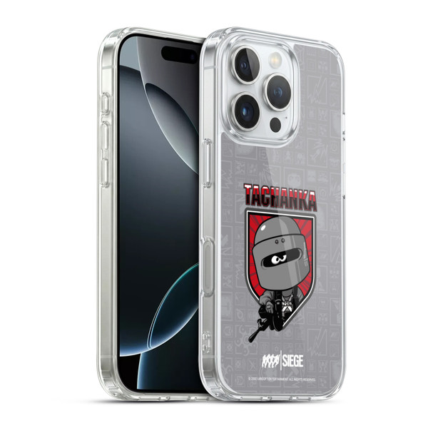 Tom Clancy's Rainbow Six Siege Chibi Operators Tachanka Soft Gel Case for Apple iPhone 16 Pro & MagSafe