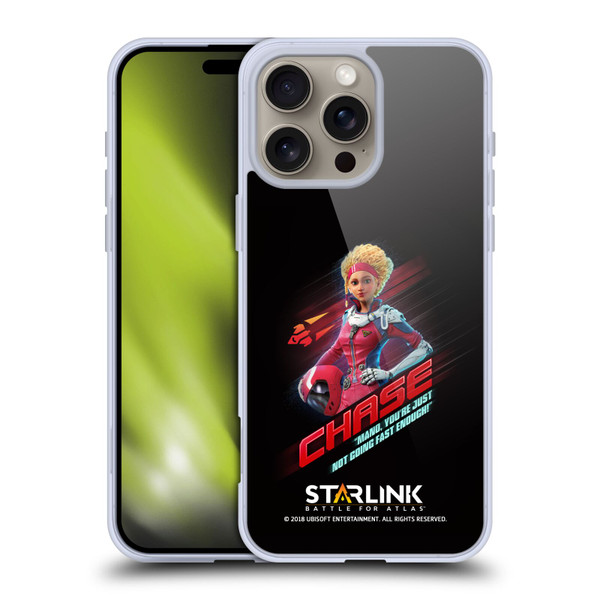 Starlink Battle for Atlas Character Art Calisto Chase Da Silva Soft Gel Case for Apple iPhone 16 Pro Max