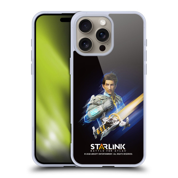 Starlink Battle for Atlas Character Art Mason Arana Soft Gel Case for Apple iPhone 16 Pro Max