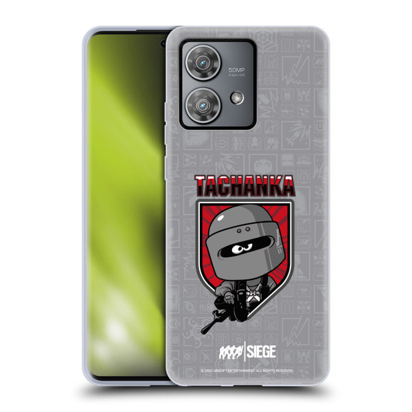 Tom Clancy's Rainbow Six Siege Chibi Operators Tachanka Soft Gel Case for Motorola Edge 40 Neo 5G