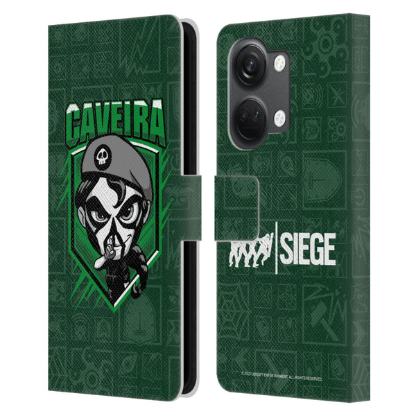 Tom Clancy's Rainbow Six Siege Chibi Operators Caveira Leather Book Wallet Case Cover For OnePlus Nord 3 5G