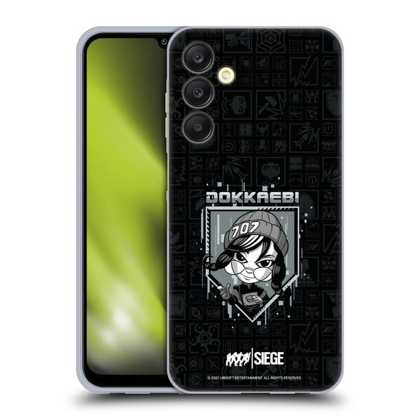 Tom Clancy's Rainbow Six Siege Chibi Operators Dokkaebi Soft Gel Case for Samsung Galaxy A25 5G