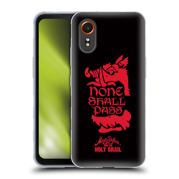 Monty Python Key Art None Shall Pass Soft Gel Case for Samsung Galaxy Xcover7 5G