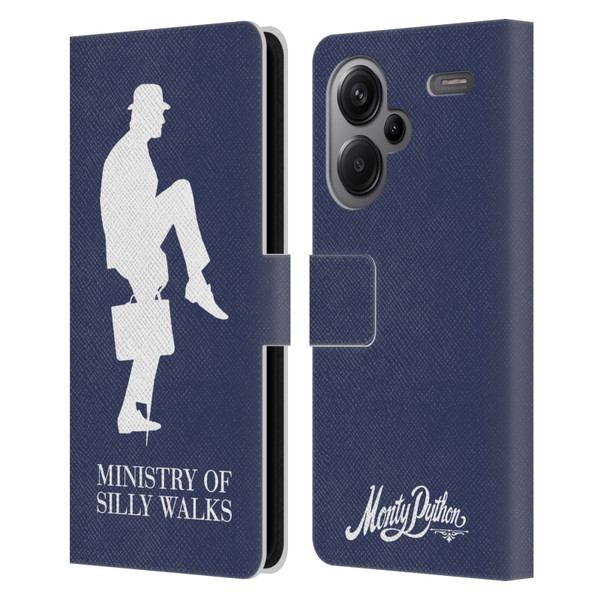 Monty Python Key Art Ministry Of Silly Walks Leather Book Wallet Case Cover For Xiaomi Redmi Note 13 Pro Plus 5G