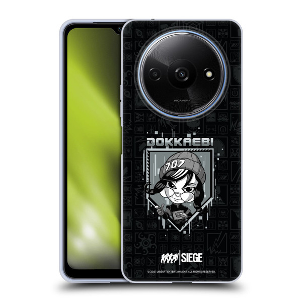 Tom Clancy's Rainbow Six Siege Chibi Operators Dokkaebi Soft Gel Case for Xiaomi Redmi A3
