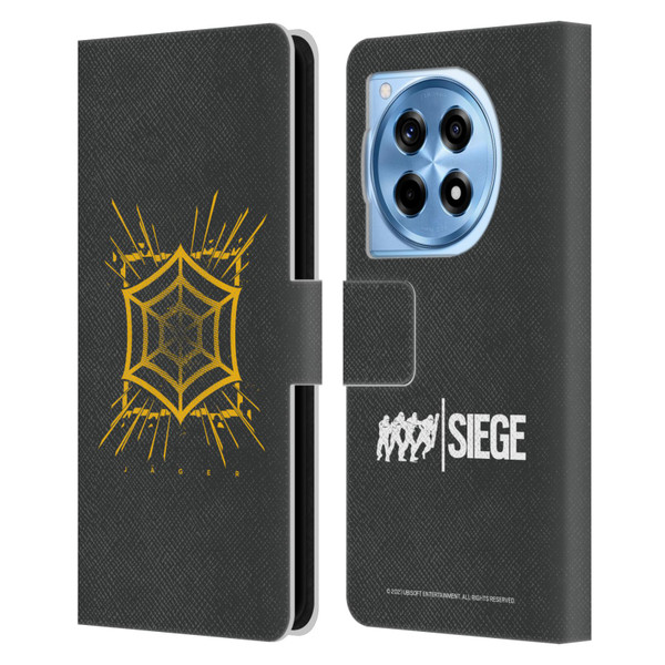 Tom Clancy's Rainbow Six Siege Icons Jager Leather Book Wallet Case Cover For OnePlus 12R