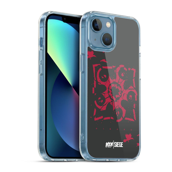Tom Clancy's Rainbow Six Siege Icons Hibana Soft Gel Case for Apple iPhone 13 Mini & MagSafe