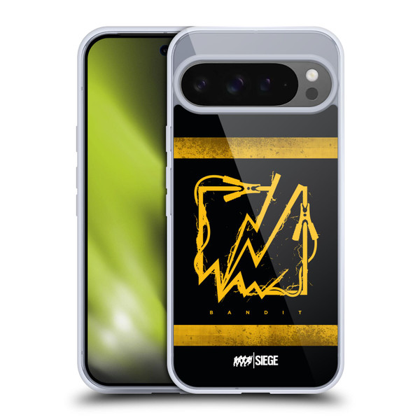 Tom Clancy's Rainbow Six Siege Icons Bandit Soft Gel Case for Google Pixel 9 Pro XL