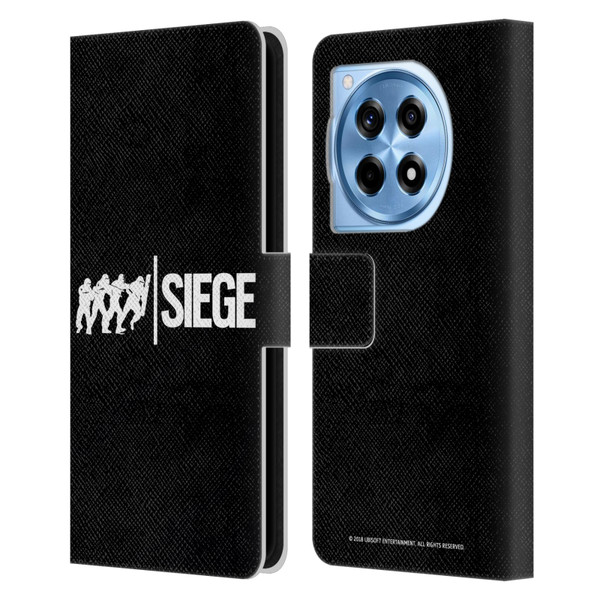 Tom Clancy's Rainbow Six Siege Logos Attack Leather Book Wallet Case Cover For OnePlus 12R
