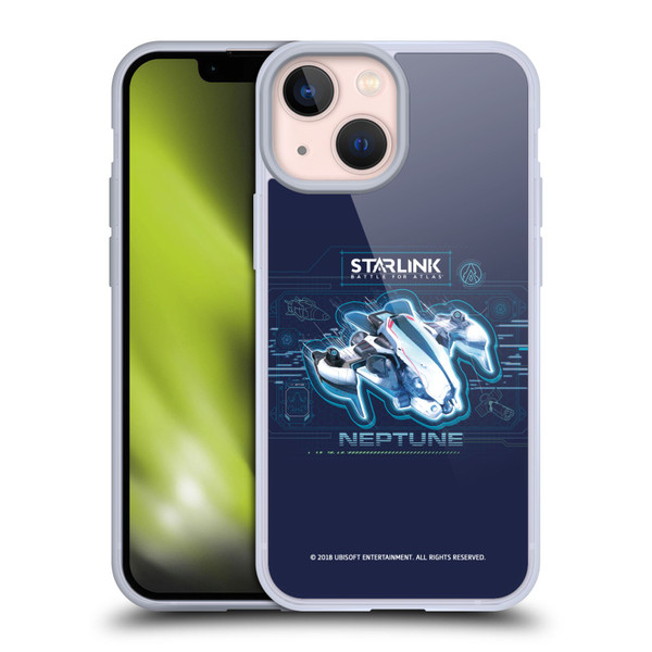 Starlink Battle for Atlas Starships Neptune Soft Gel Case for Apple iPhone 13 Mini