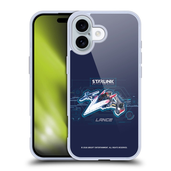 Starlink Battle for Atlas Starships Lance Soft Gel Case for Apple iPhone 16