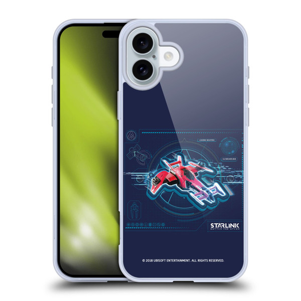Starlink Battle for Atlas Starships Pulse Soft Gel Case for Apple iPhone 16 Plus