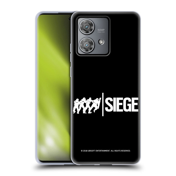Tom Clancy's Rainbow Six Siege Logos Attack Soft Gel Case for Motorola Edge 40 Neo 5G