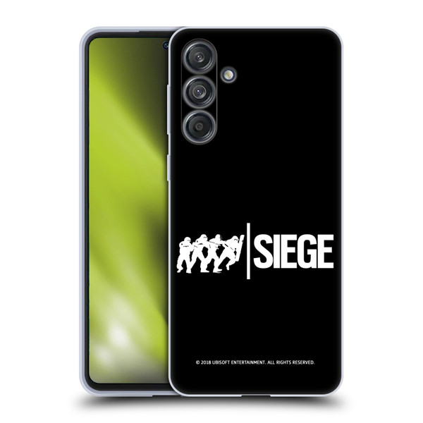 Tom Clancy's Rainbow Six Siege Logos Attack Soft Gel Case for Samsung Galaxy M55 5G