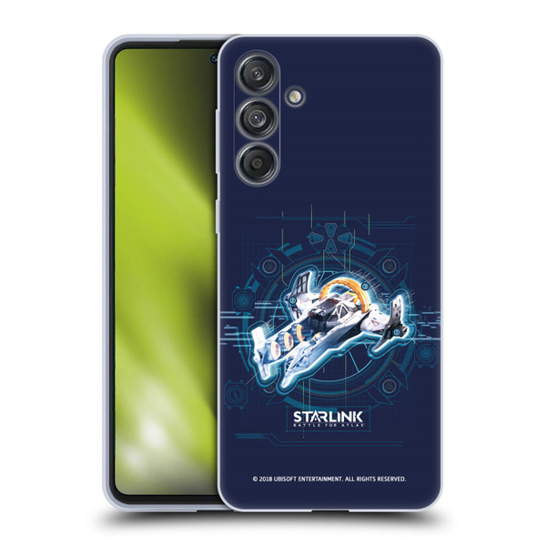 Starlink Battle for Atlas Starships Zenith Soft Gel Case for Samsung Galaxy M55 5G
