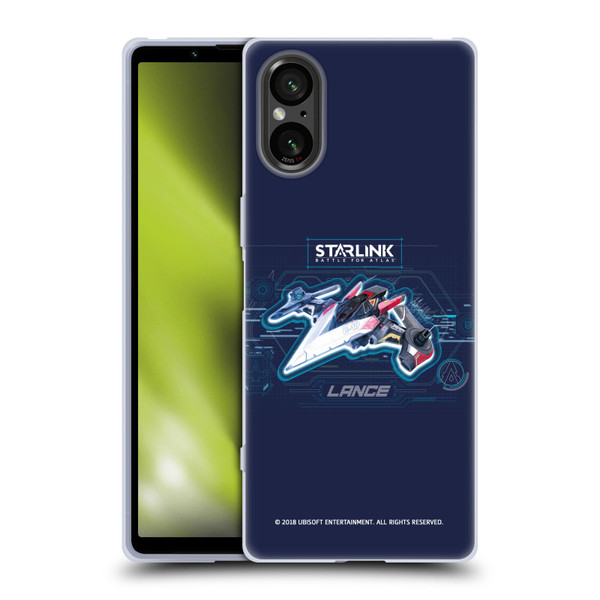 Starlink Battle for Atlas Starships Lance Soft Gel Case for Sony Xperia 5 V 5G