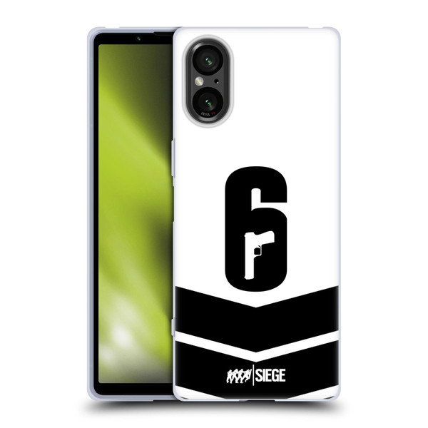 Tom Clancy's Rainbow Six Siege Logo Art Esport Jersey Soft Gel Case for Sony Xperia 5 V 5G