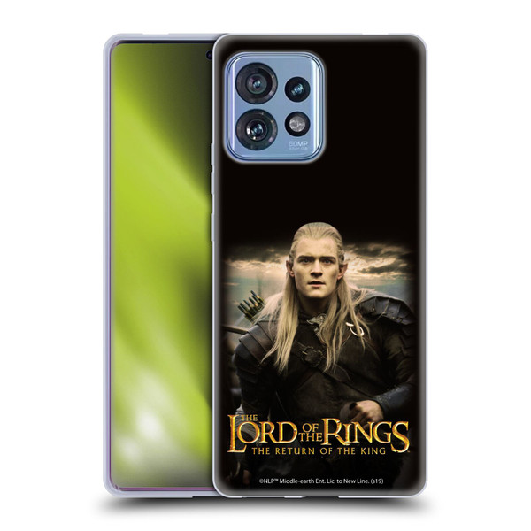 The Lord Of The Rings The Return Of The King Posters Legolas Soft Gel Case for Motorola Moto Edge 40 Pro