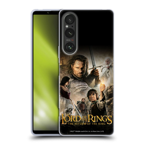 The Lord Of The Rings The Return Of The King Posters Main Characters Soft Gel Case for Sony Xperia 1 V 5G