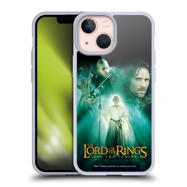The Lord Of The Rings The Two Towers Posters Gandalf Soft Gel Case for Apple iPhone 13 Mini