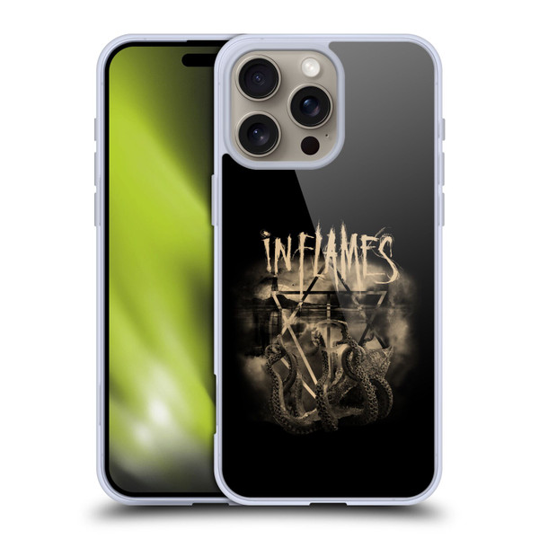 In Flames Metal Grunge Octoflames Soft Gel Case for Apple iPhone 16 Pro Max