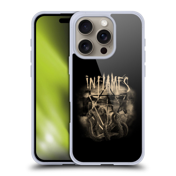 In Flames Metal Grunge Octoflames Soft Gel Case for Apple iPhone 16 Pro