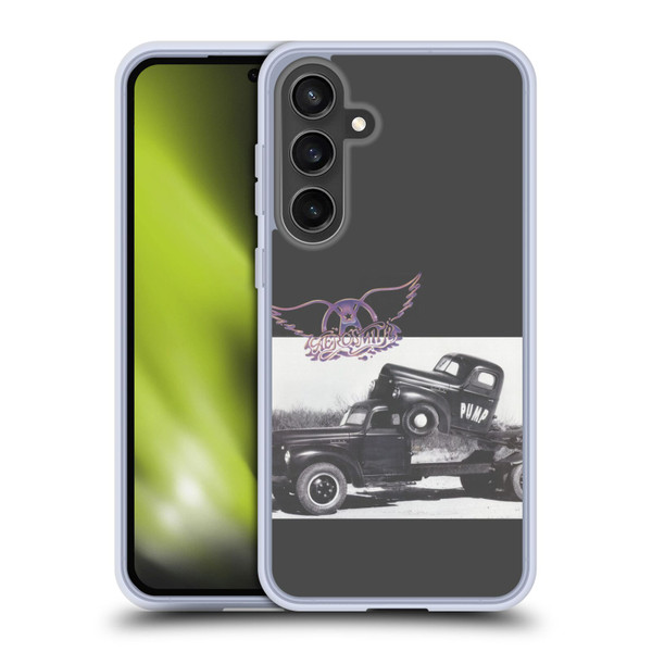 Aerosmith Black And White The Pump Soft Gel Case for Samsung Galaxy S24 FE