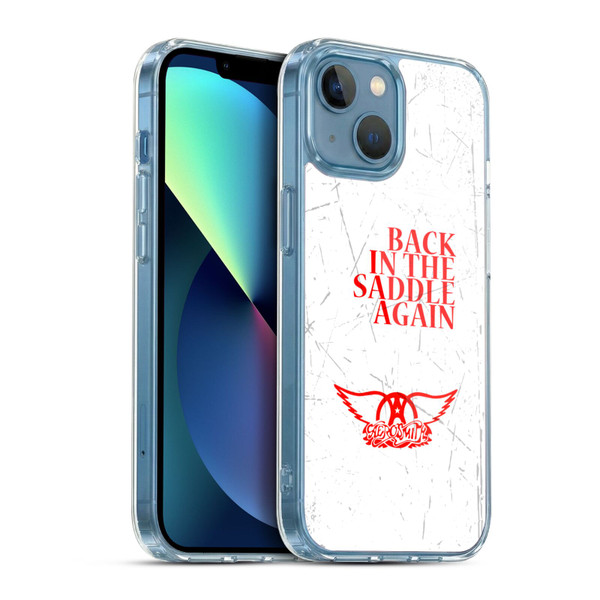 Aerosmith Classics Back In The Saddle Again Soft Gel Case for Apple iPhone 13 Mini & MagSafe
