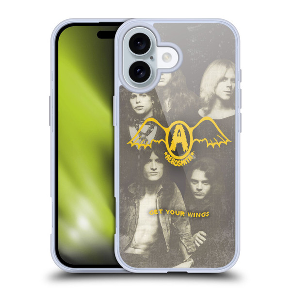 Aerosmith Classics Get Your Wings Soft Gel Case for Apple iPhone 16